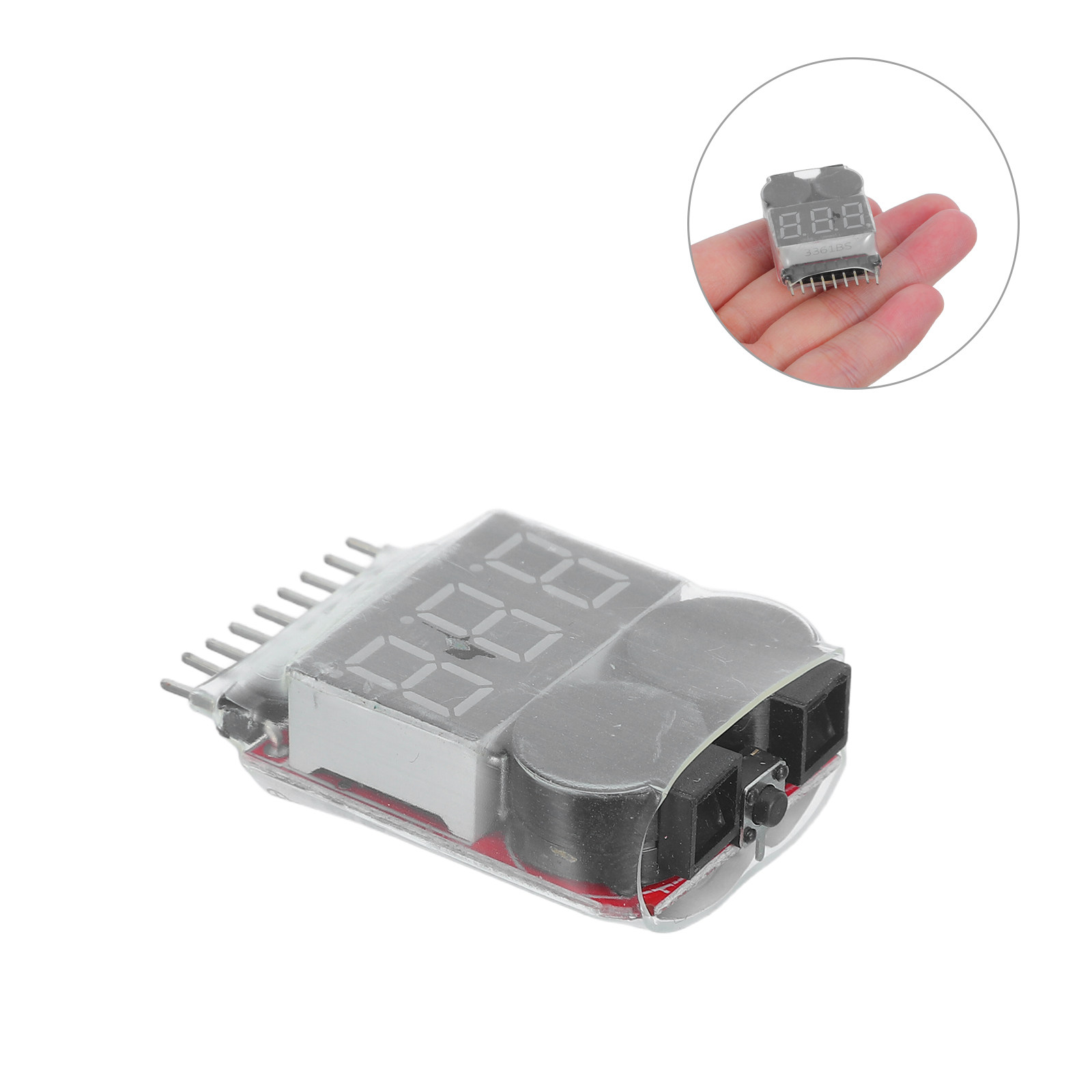 เครื่องตรวจสอบแบตเตอรี่ 2 ชิ้น - Drone Battery Voltage Checker บทวิจารณ์และราคา