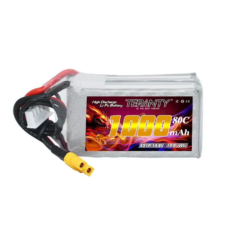 TERANTY 4S 1000mAh 14.8V 80C/1 - Drone Battery Connector บทวิจารณ์และราคา