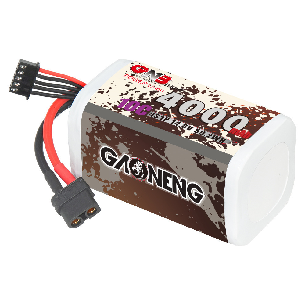 GNB 4000mAh 4S 14.8V 10C 20C พ - Drone Battery Connector บทวิจารณ์และราคา