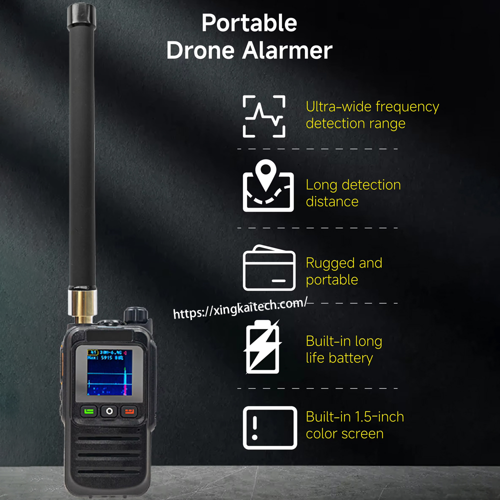 เครื่องตรวจจับโดรนแบบพกพาพร้อม - Drone Battery Alarm บทวิจารณ์และราคา